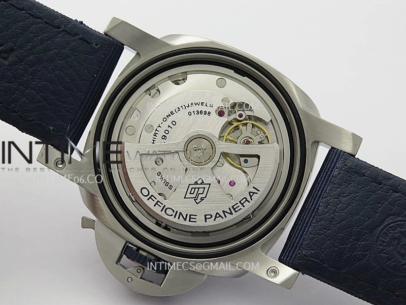 PAM1157 44mm VSF 1:1 Best Edition Blue Dial On Blue Nylon Strap P.9010 Super Clone